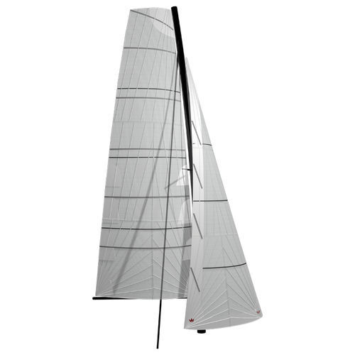 Großsegel mit Squaretop - KOONAA - ELVSTRØM SAILS - Rollfock / für Kreuzfahrt-Mehrrümpfer / Radial-Schnitt