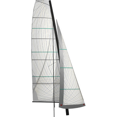 Großsegel mit Squaretop - KOONAA - ELVSTRØM SAILS - Rollfock / für Kreuzfahrt-Mehrrümpfer