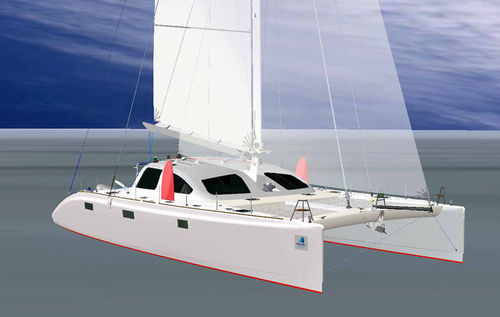 Katamaran - SOUBISE 56' - Tournier Marine - für Kreuzfahrten / 3 Kabinen / mit Carbonmast