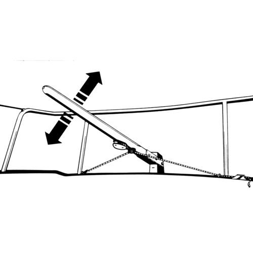 Ruderbremse - TILLER-LOCK - UltraGlozz Co. ApS