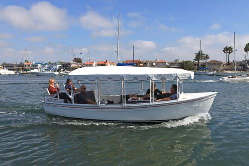Innenborder-Konsolenboot - 21 Sun Cruiser - Duffy - elektrisch / mit Seitenkonsole / max. 12 Personen