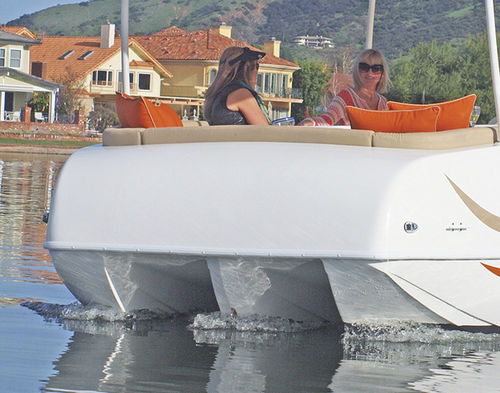 Außenborder-Pontonboot - 151TR - ElectraCraft - tri-tube / max. 12 Personen