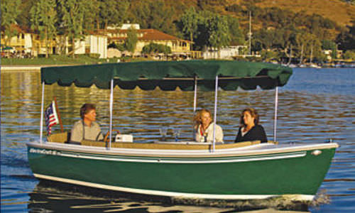 Elektrisches Konsolenboot - 16TS - ElectraCraft - max. 7 Personen