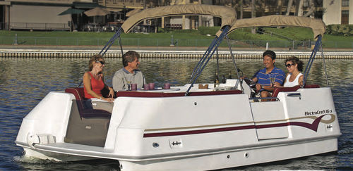 Elektrisches Pontonboot - 16CS - ElectraCraft - max. 9 Personen