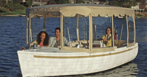 Elektrisches Konsolenboot - 18LS - ElectraCraft - max. 9 Personen