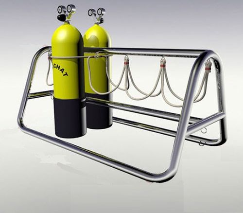 Gestell für Tauchflaschen - 91-PRO - INOX MARINE INNOVATION