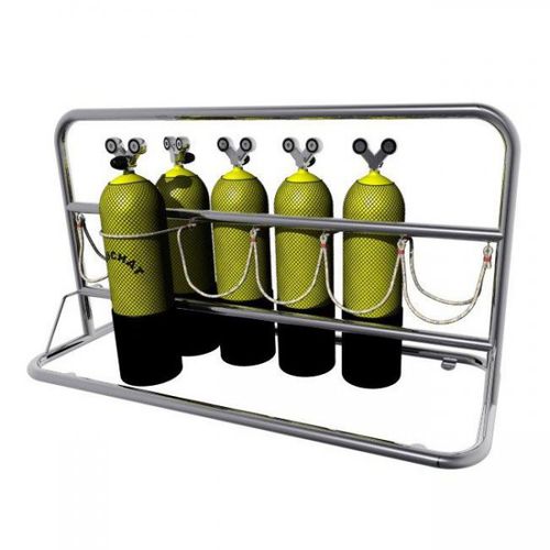 Gestell für Tauchflaschen - 90-ST - INOX MARINE INNOVATION