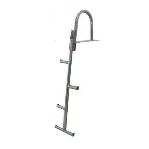 Bootsleiter - 42-ECH-4 - INOX MARINE INNOVATION - klappbar / zum Tauchen / Edelstahl