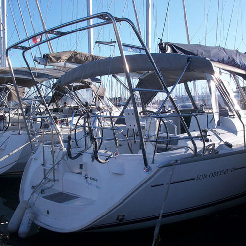 Sturzbügel für Segelboot - 60-PORT-33 - INOX MARINE INNOVATION