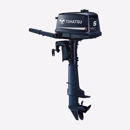Außenbordmotor - M5B - Tohatsu - Benzin / für Freizeitschifffahrt / tragbar