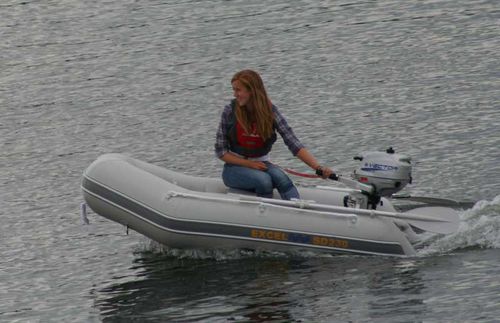 Außenborder-Schlauchboot - VOLANTE SD230 - Excel Inflatables - max. 2 Personen / mit aufblasbarem Kiel
