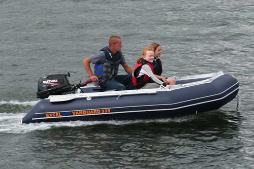 Außenborder-Schlauchboot - VANGUARD XHD335 - Excel Inflatables - max. 5 Personen / mit aufblasbarem Kiel