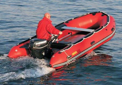 Außenborder-Schlauchboot - VANGUARD XHD435 - Excel Inflatables - max. 8 Personen / mit aufblasbarem Kiel