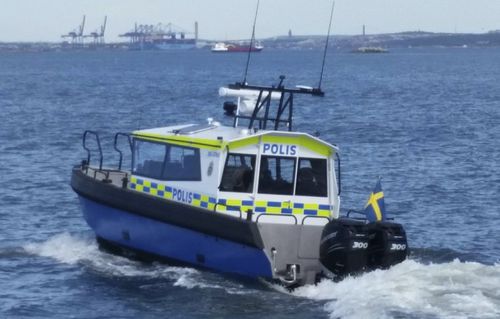 Patrouillenboot Berufsschiff - 100 MFC - Vector ProBoat AB - Inboard-Hydrojet / Sternantrieb / Außenborder