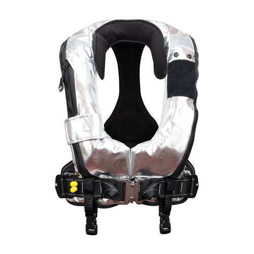 Automatisch aufblasbare Rettungsweste - HURRICANE EVO ANTIFIAMMA 290 - Veleria San Giorgio - 290 N / unisex / mit Sicherheitsgurt