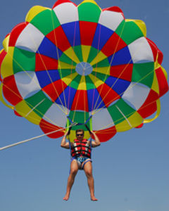 Parasailing-Fallschirm / für starke Winde - Flamingo - Pegasus Parasails - 1-2er