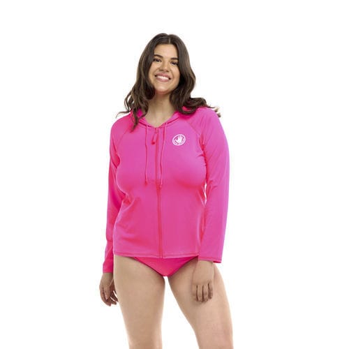 Lycra-Shirt / Kapuzen - MANDIE  - Body Glove - Langarm / für Frauen