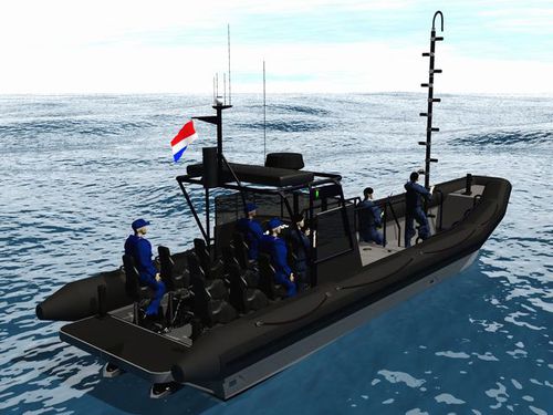 Patrouillenboot Berufsschiff - MR-1150 ASSAULT - Madera Ribs - Innenborder / Diesel / Festrumpf-Schlauchboot