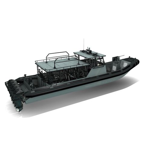 Patrouillenboot Berufsschiff - MRC1500  - Madera Ribs - Außenborder / Festrumpf-Schlauchboot