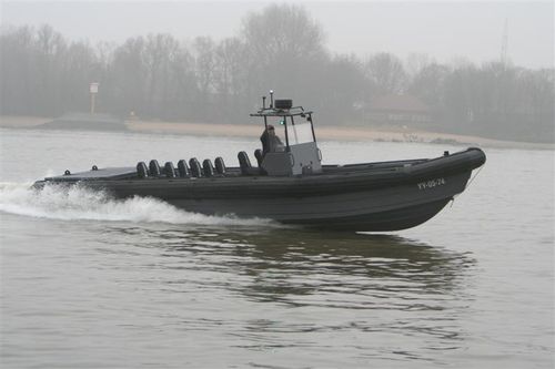 Innenborder-Berufsschiff - MR-1250 COMMANDO - Madera Ribs - Außenborder / Festrumpf-Schlauchboot