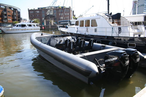 Außenborder-Berufsschiff - SH101 - Madera Ribs - Festrumpf-Schlauchboot