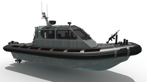 Patrouillenboot Berufsschiff - MRCD950  - Madera Ribs - Innenborder / Diesel / Festrumpf-Schlauchboot