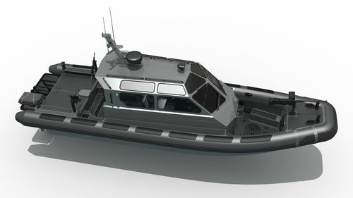 Patrouillenboot Berufsschiff - MRCD1050 - Madera Ribs - Innenborder / Diesel / Festrumpf-Schlauchboot