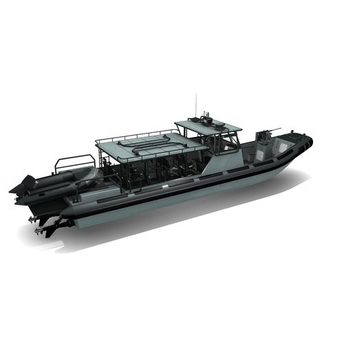 Patrouillenboot Berufsschiff - MRCD1500 - Madera Ribs - Innenborder / Festrumpf-Schlauchboot