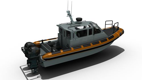 Crewboot-Berufsschiff - MRC950 - Madera Ribs - Außenborder / Festrumpf-Schlauchboot