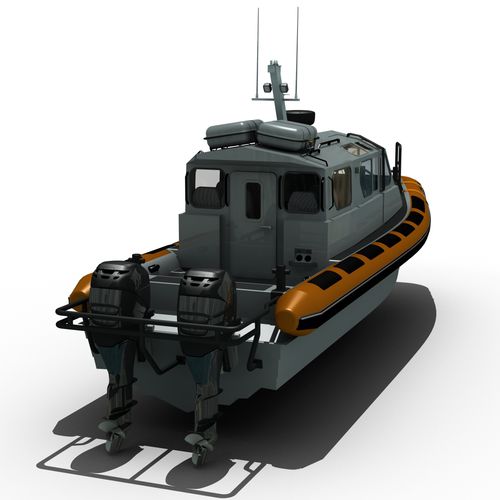 Crewboot-Berufsschiff - MRC1050 Carrier - Madera Ribs - Außenborder / Festrumpf-Schlauchboot