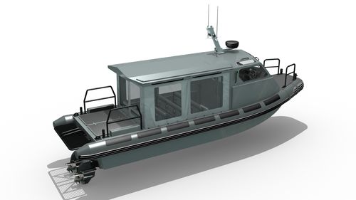 Crewboot-Berufsschiff - MRCD1050 - Madera Ribs - Innenborder / Diesel / Festrumpf-Schlauchboot