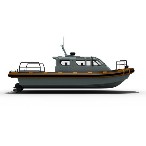 Crewboot-Berufsschiff - MRCD1150  - Madera Ribs - Innenborder / Diesel / Festrumpf-Schlauchboot