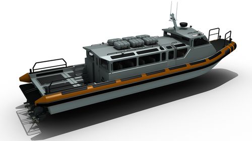 Crewboot-Berufsschiff - MRCD1500  - Madera Ribs - Innenborder / Diesel / Festrumpf-Schlauchboot