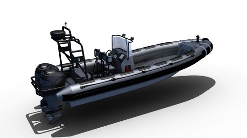 Nutzfahrzeug Berufsschiff - MR800 - Madera Ribs - Außenborder / Festrumpf-Schlauchboot
