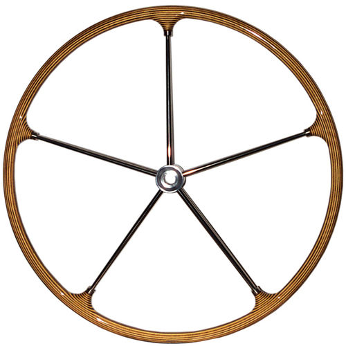 Steuerrad für Segelboot - V2A - TCE-Engineering - Teakholz / Glasfaser / Edelstahl