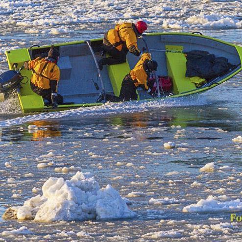 Rettungsboot Berufsschiff - UMA 17 - UMA Boat - Außenborder / für Winterbedingungen