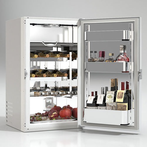 Kombinierter Kühl- und Gefrierschrank für Boot - FR115AC - Frigonautica - für Yacht / Einbau / Frontlader