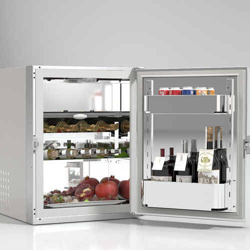 Kombinierter Kühl- und Gefrierschrank für Boot - FR80AC - Frigonautica - für Yacht / Einbau / Frontlader
