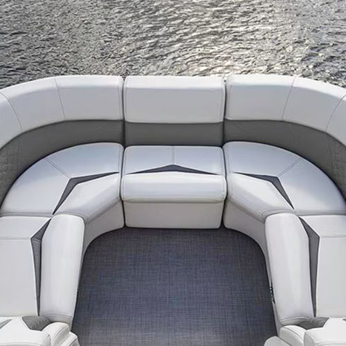 Polsterbank für Pontonboot - Manitou Pontoon Boats - weiß