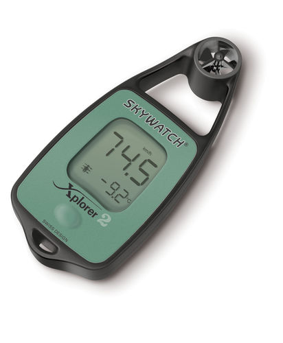 Tragbarer Windmesser - Xplorer 2 - JDC Electronic - Thermometer
