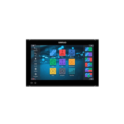 Display für Boot - NSO evo3 - Simrad Yachting - Navigationssystem / Sonar / mit Touchscreen