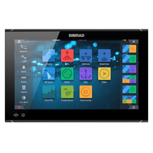Display für Boot - NSO evo3S - Simrad Yachting - Navigationssystem / Steuerung / Sonar