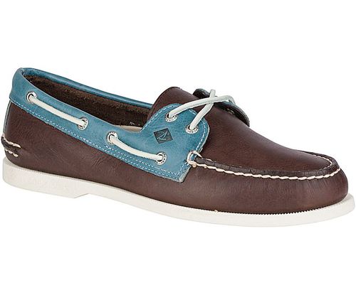 Deckschuh - AUTHENTIC ORIGINAL 2-EYE CROSS LACE - Sperry Top Sider - für Männer / Leder