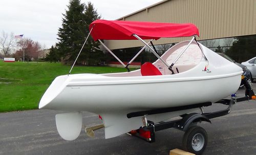 Dreisitzer-Tretboot - ESCAPADE HIGH WINDSHIELD/ARCH - Nauticraft Corporation