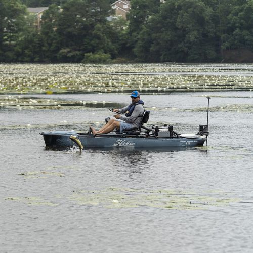 Sit-on-Top-Kajak - MIRAGE PRO ANGLER 12 - Hobie Kayak - für Angelsport / Meer / für Erwachsene