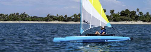 Sit-on-Top-Kajak - Mirage Adventure Island - Hobie Kayak - für Erwachsene / 1 Platz / Trimaran