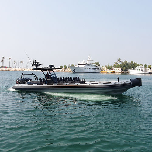 Patrouillenboot Berufsschiff - 12 M - ASIS BOATS - Außenborder / RHIB