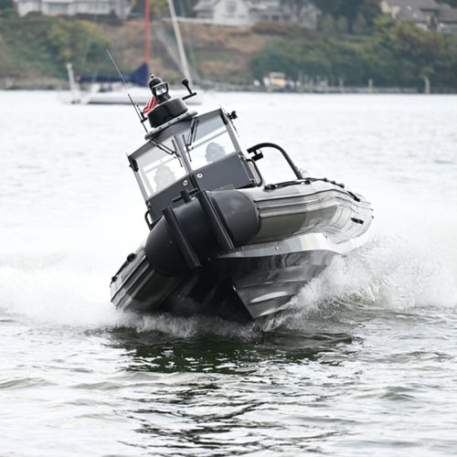 Außenborder-Schlauchboot - 9.5 M - ASIS BOATS - RHIB / schnell / Mehrzweck
