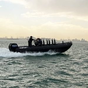 Patrouillenboot Berufsschiff - 6.5M - ASIS BOATS - Außenborder / Aluminium / Festrumpf