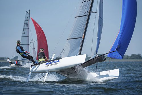 Regatta-Sportkatamaran - F18 Infusion - Nacra Sailing - Zweihand / NACRA F18 / Nacra Infusion